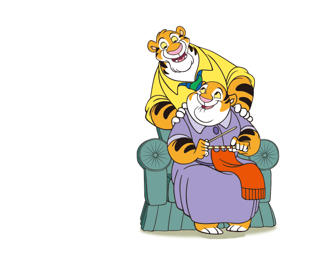 おとうさん＆おばあちゃん