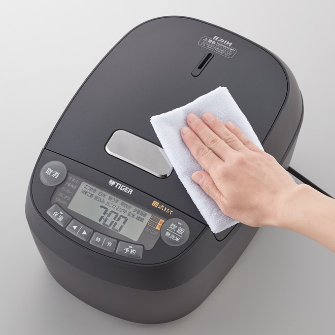 手間いらずのお手入れ＆操作性 イメージ2