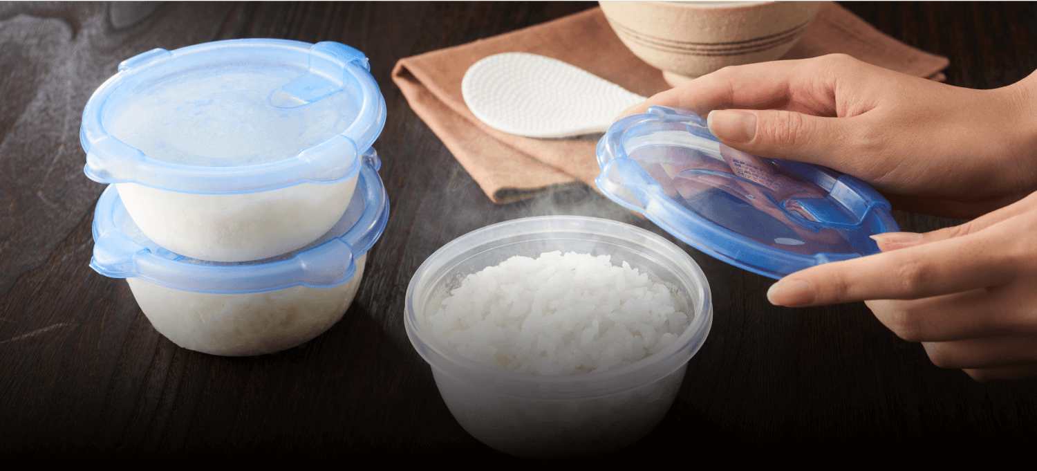 「冷凍米飯」設定