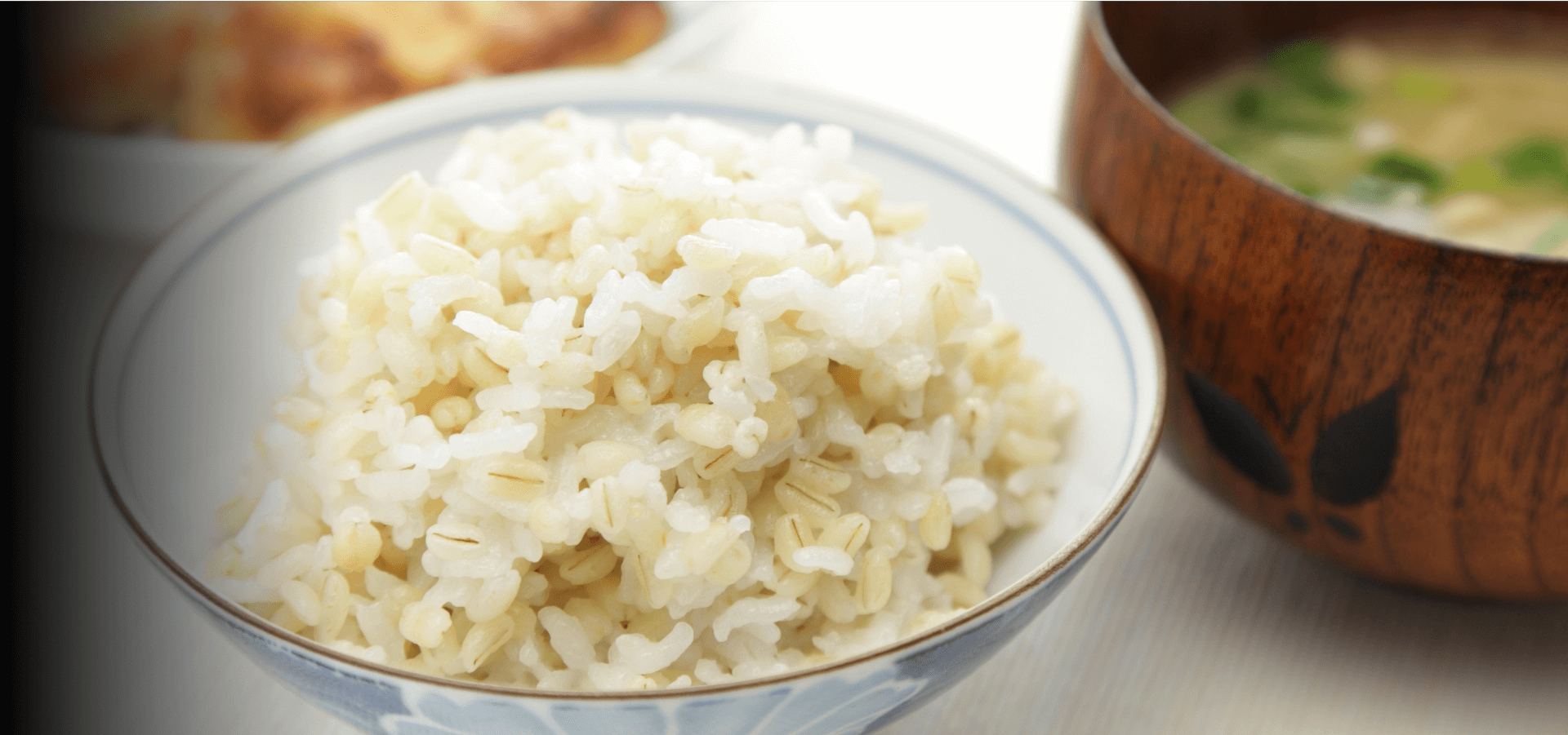 「麦ごはん」設定