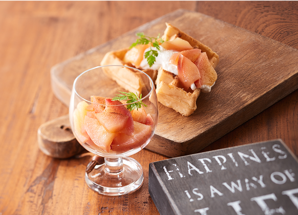 りんごのプリザーブ