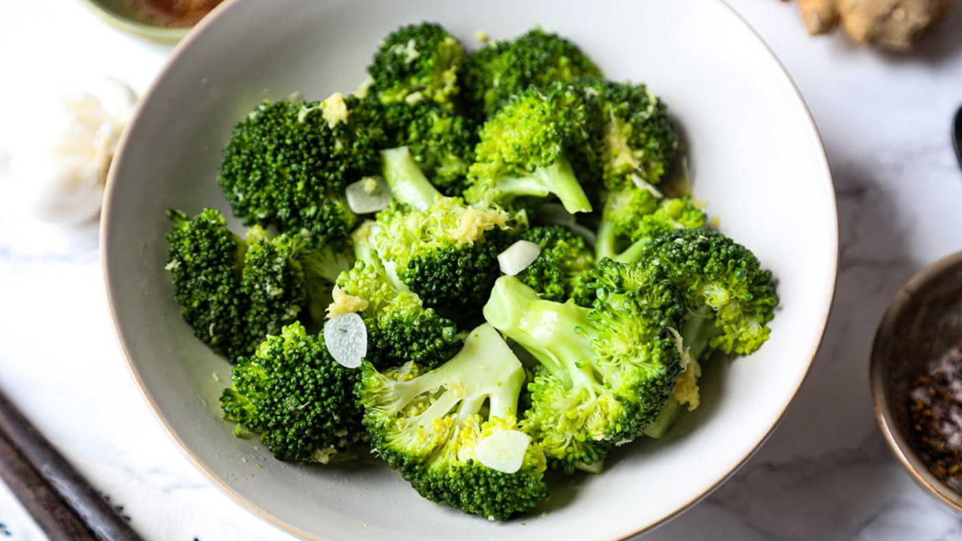 Broccoli with Garlic and Ginger
