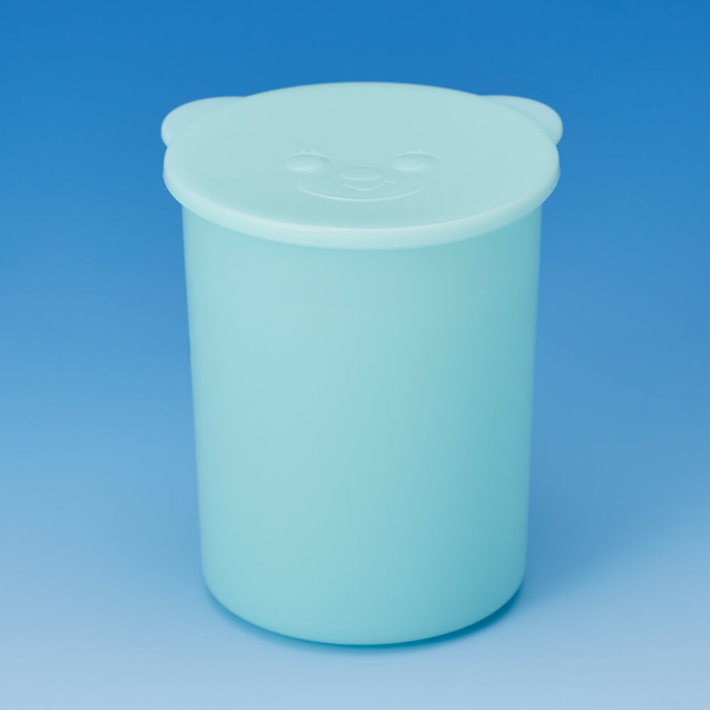 With special ice cup. Tiger Shaved ice Kyoro-chan