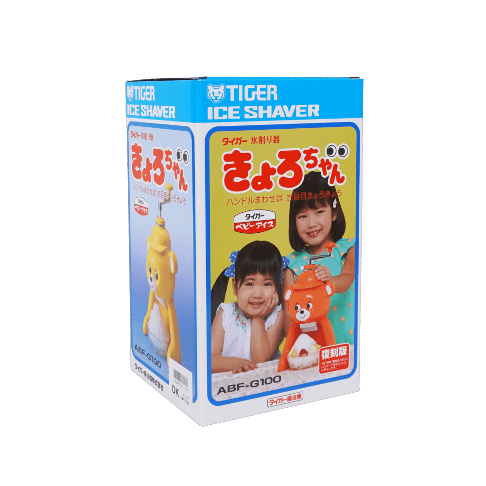 Almost faithfully reproduces the image of the time. Tiger Shaved ice Kyoro-chan