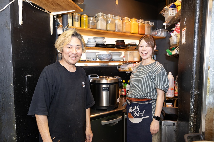 Mr. Ota, owner of Akira Curry.