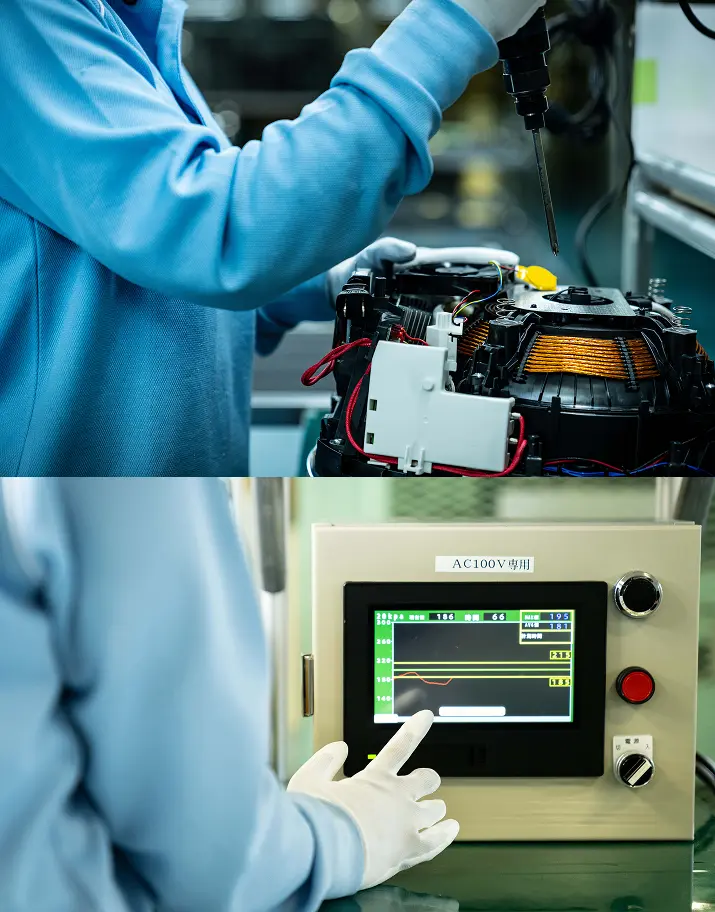 本格セラミック内釜焼成